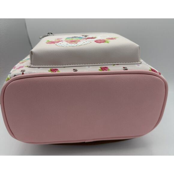 Loungefly Disney Cinderella & Friends Mice Tea Party Mini Backpack New NWT - Picture 5 of 5